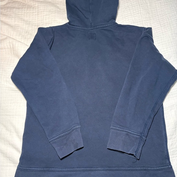 GAP Navy Hoodie with Yellow Logo Size Kids XL - Picture 4 of 4